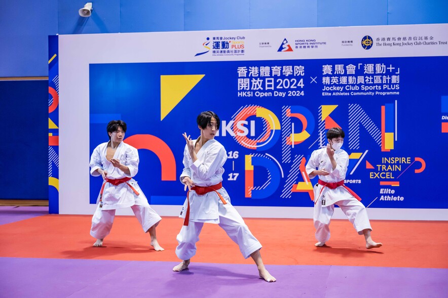 <p>The HKSI Open Day 2024 featured a number of interactive activities for public, including sports tryouts, fitness challenges and elite athlete sports demonstrations and sharing sessions, increasing community understanding of elite sports development.</p>
